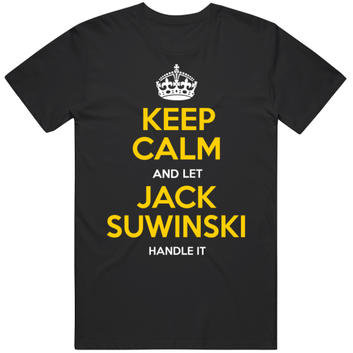 Jack Suwinski Keep Calm Pittsburgh Baseball Fan T Shirt