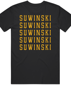 Jack Suwinski X5 Pittsburgh Baseball Fan T Shirt