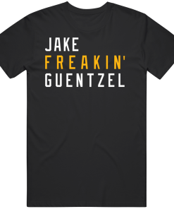Jake Guentzel Freakin Pittsburgh Hockey Fan T Shirt