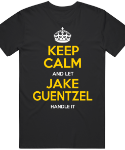 Jake Guentzel Keep Calm Pittsburgh Hockey Fan T Shirt