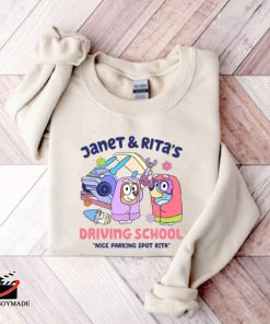 Janet and Rita Driving School Nice Parking Spot Rita Christmas Sweatshirt