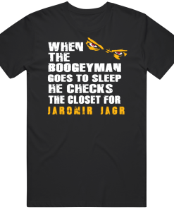Jaromir Jagr Boogeyman Pittsburgh Hockey Fan T Shirt
