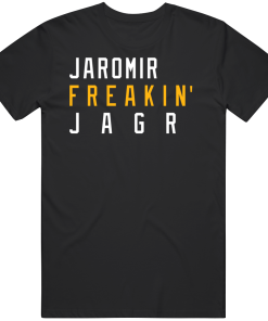 Jaromir Jagr Freakin Pittsburgh Hockey Fan T Shirt