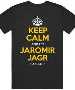 Jaromir Jagr Keep Calm Pittsburgh Hockey Fan T Shirt
