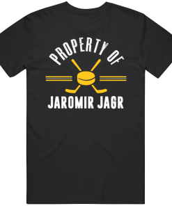 Jaromir Jagr Property Of Pittsburgh Hockey Fan T Shirt