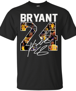 Kobe Bryant 24 Signature Shirt, Hoodie, Tank