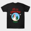 Merry Christmas Bluey Santa shirt