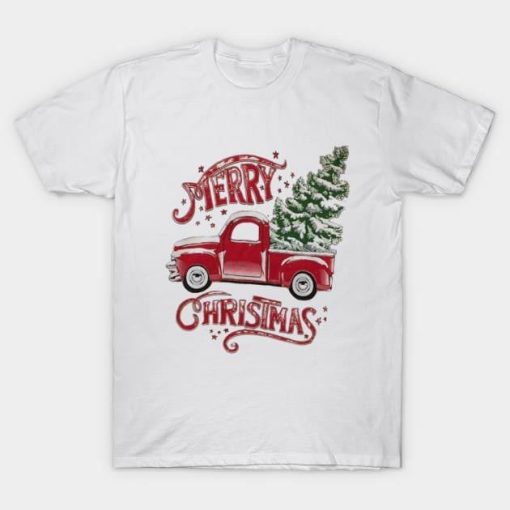 Merry Christmas Rustic Truck shirt