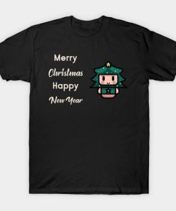 Merry Christmas and Happy New Year cute T-shirt