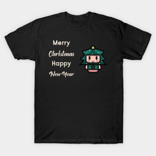 Merry Christmas and Happy New Year cute T-shirt