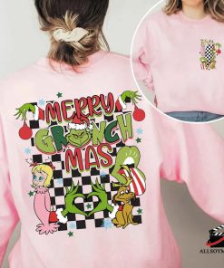 Merry Grinchmas Max and Grinch Sweatshirt