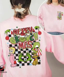 Merry Grinchmas Max and Grinch Sweatshirt