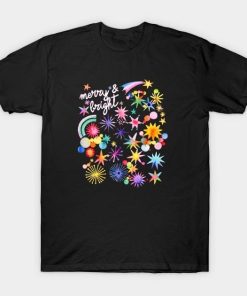 Merry and bright Christmas shirt