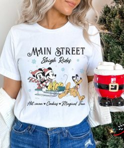Mickey Christmas Party 2023 Sweatshirt, Mouse Main Street Christmas Shirt