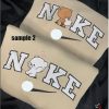 Nike Bears Embroidered Sweatshirt, Couple Matching Embroidered Hoodie