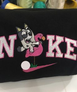 Nike Bluey Embroidered Sweatshirt, Matching Couple Christmas