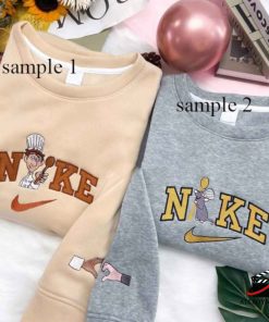 Nike Disney Ratatouille Remy And Alfredo Linguini Embroidered Sweatshirt