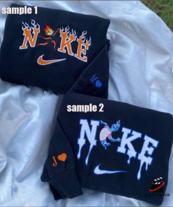 Nike Ember Embroidered Sweatshirt, Couple Embroidered Sweatshirt