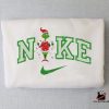 Nike Grinch Christmas Embroidered Christmas Sweatshirt, Couple Embroidered