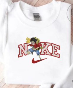 Nike Luffy One Piece Anime Embroidered Sweatshirt