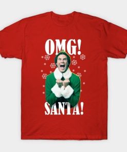 OMG Santa Christmas shirt