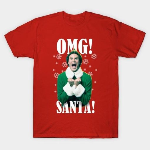 OMG Santa Christmas shirt