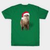 Otter Santa Christmas shirt