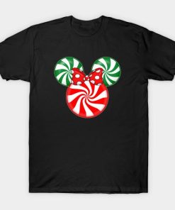 Pepperminty Candy Christmas T-shirt