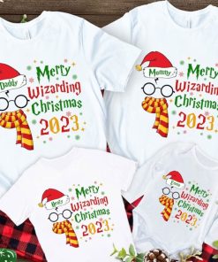 Personalized Harry Potter Wizard Christmas Shirt, Harry Xmas Gifts