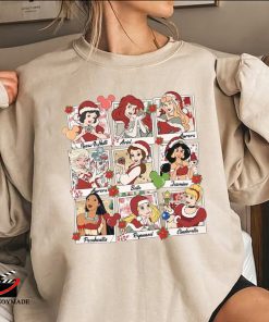 Princess Christmas Sweatshirt, Disney Holiday Shirt