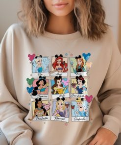 Retro Disney Princess Sweatshirt, Disney Trip Shirt