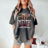 Retro Halloween Characters Tarot Card Shirt, Horror Friends Shirt