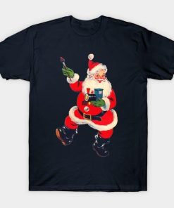 Santa Christmas retro shirt