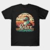 Santa Claus relax vintage Christmas shirt