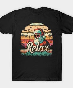 Santa Claus relax vintage Christmas shirt