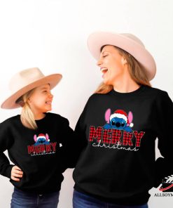 Santa Stitch Merry Christmas Sweatshirt