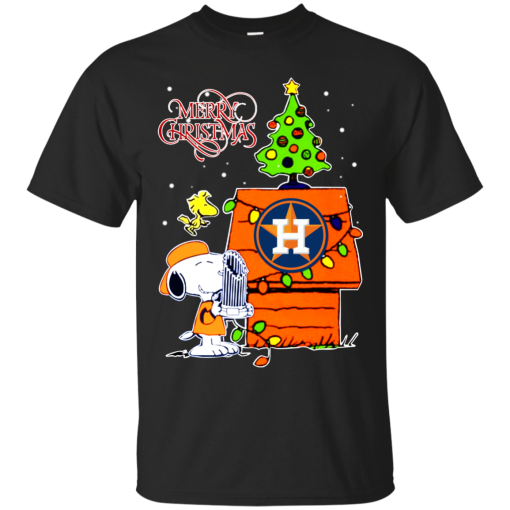 Snoopy – Houston Champions 2017 – Merry Christmas Shirt, Sweatshirt