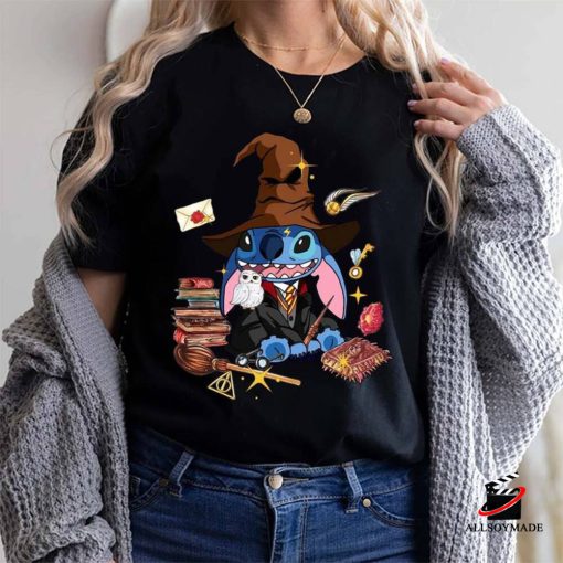 Stitch Harry Potter shirt, Wizard Stitch Shirt