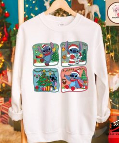 Stitch Xmas Sweatshirt, Stitch Xmas Shirt