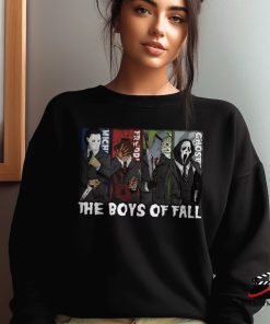 The Boys Of Fall Halloween Horror Shirt, Scream Ghostface Michael Myers Graphic Tee