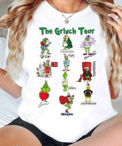 The Grinch Eras Tour Christmas Sweatshirt, Grinch Trendy Sweatshirt