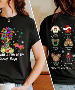 These Are a Few of my Favorite Things Disneyland Christmas Sweatshirt, Christmas Castle Shirt