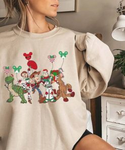 Toy Story Friends Christmas Sweatshirt, Toy Story Characters Sweatshirt