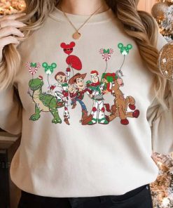 Toy Story Friends Christmas Sweatshirt, Toy Story Characters Sweatshirt 2 Toy Story Friends Christmas Sweatshirt Toy Story Characters Sweatshirt 3