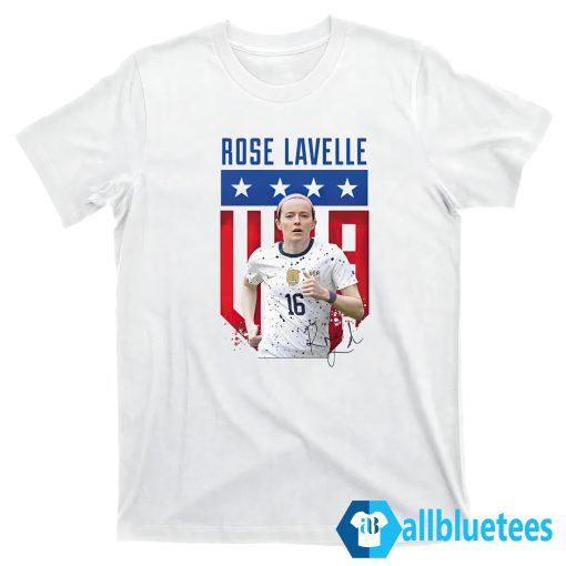US Women’s Soccer Rose Lavelle Signature Shirt
