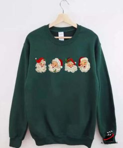Vintage Christmas Santa Claus Sweatshirt