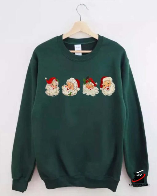 Vintage Christmas Santa Claus Sweatshirt
