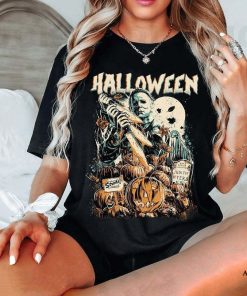 Vintage Halloween Scary Michael Myers T Shirt, Cheap Michael Myers Merch