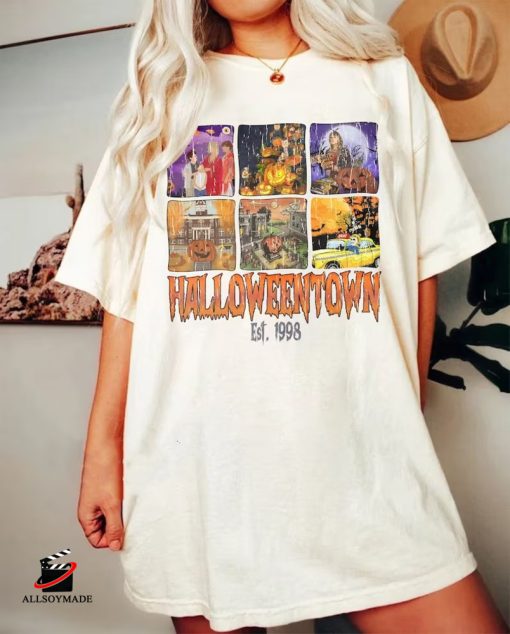 Vintage Halloween Town Est 1998 Shirt, Unique Halloween Gifts