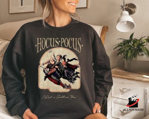 Vintage Hocus Pocus Halloween Shirts, Halloween Gifts For Her